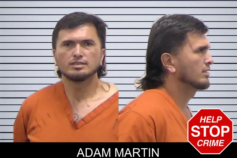 Adam Martin mugshot
