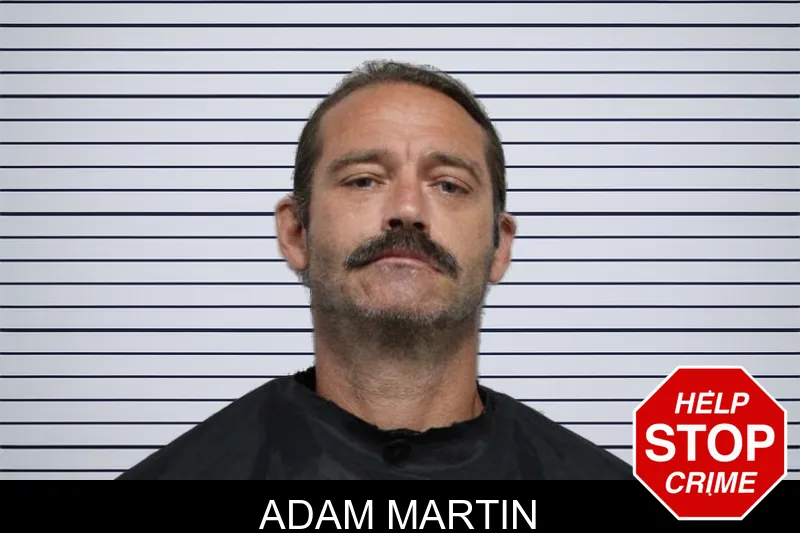 Adam Martin mugshot