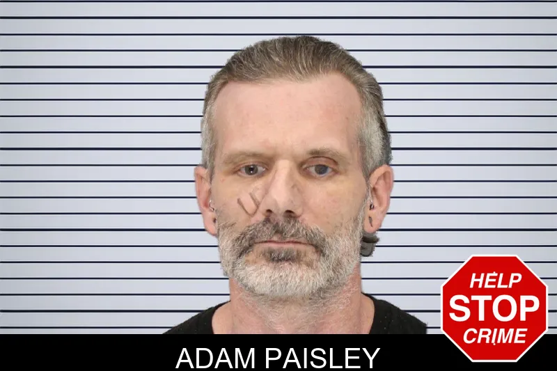 Adam Paisley mugshot – Cobb County , Georgia Adam Paisley mugshot