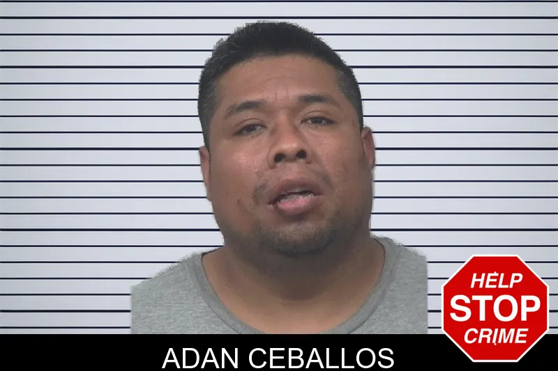 Adan Ceballos mugshot