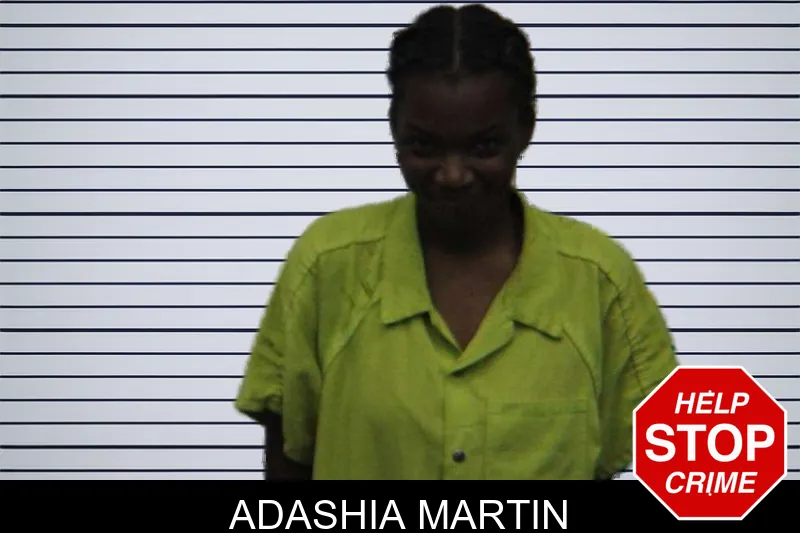 Adashia Martin mugshot