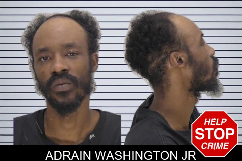 Adrain Washington Jr mugshot