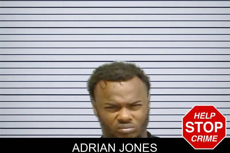Adrian Jones mugshot