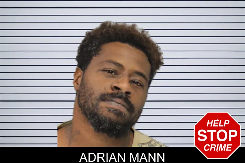 Adrian Mann mugshot