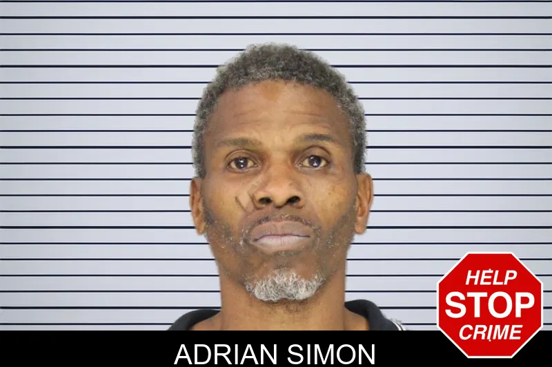Adrian Simon mugshot