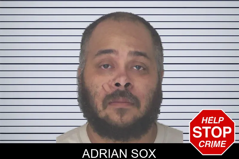 Adrian Sox mugshot