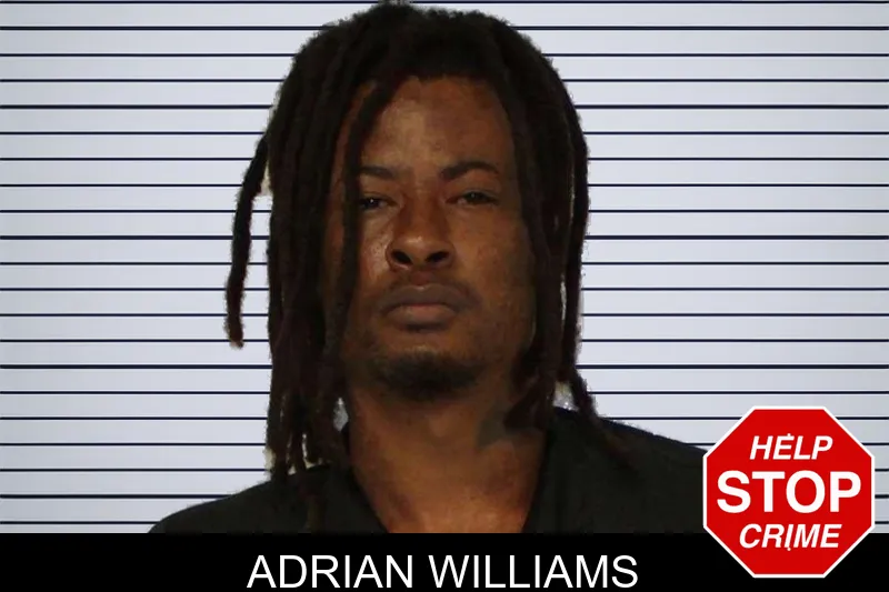 Adrian Williams mugshot