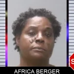 Africa Berger mugshot