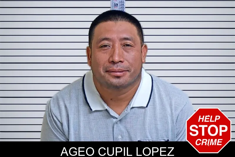 Ageo Cupil Lopez mugshot