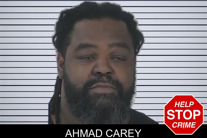 Ahmad Carey mugshot