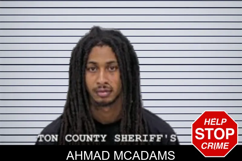 Ahmad McAdams mugshot