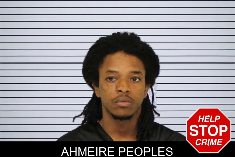 Ahmeire Peoples mugshot