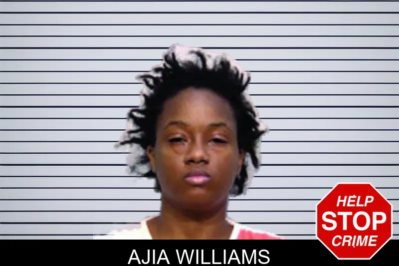 Ajia Williams mugshot