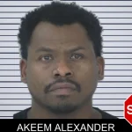 Akeem Alexander mugshot