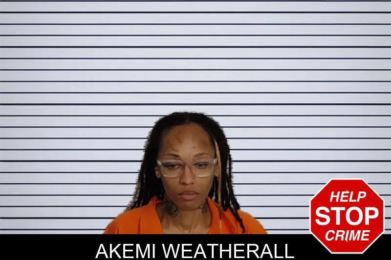 Akemi Weatherall mugshot