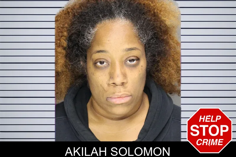 Akilah Solomon mugshot