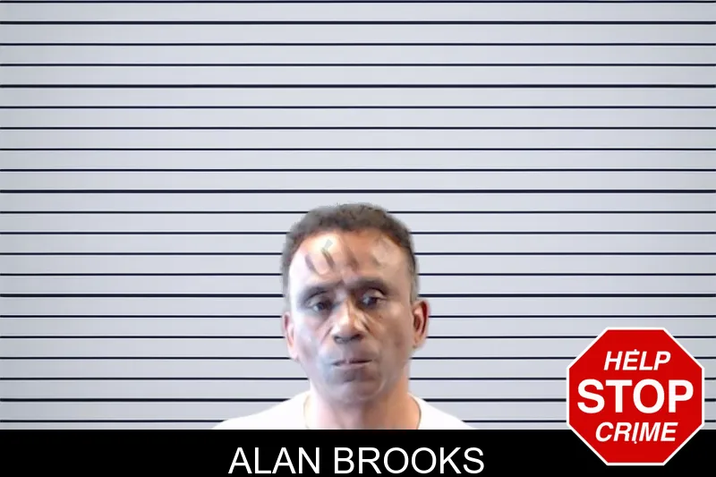 Alan Brooks mugshot