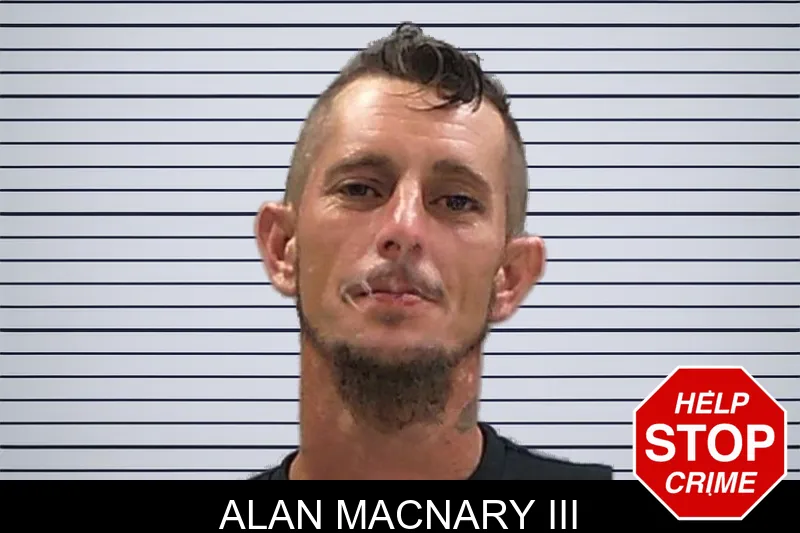 Alan Macnary III mugshot