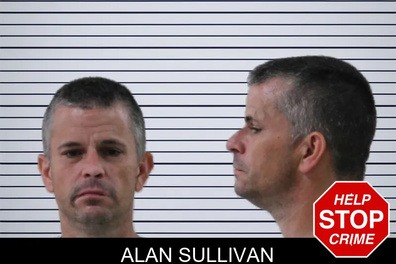 Alan Sullivan mugshot