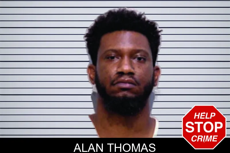 Alan Thomas mugshot