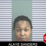 Alaye Sanders mugshot