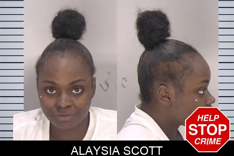 Alaysia Scott mugshot