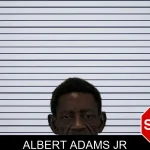 Albert Adams Jr mugshot