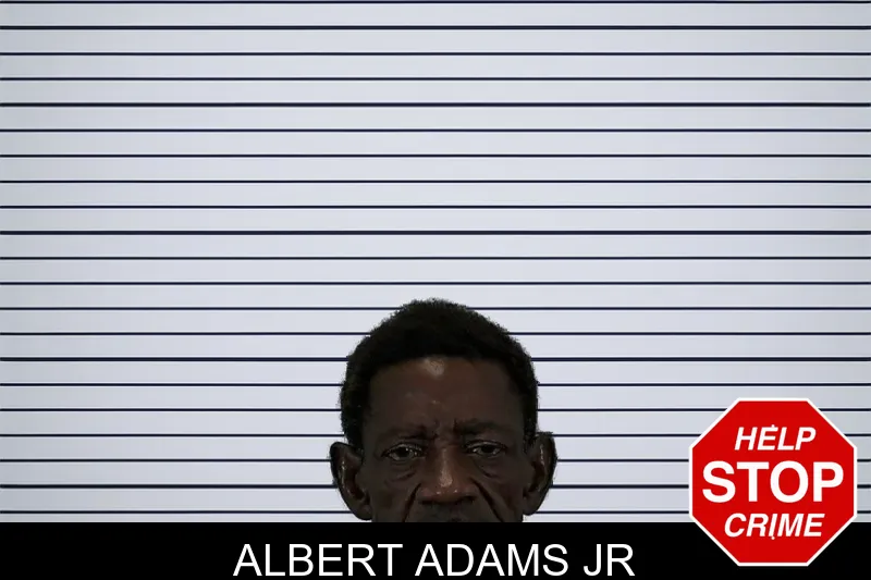 Albert Adams Jr mugshot