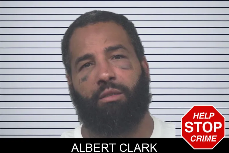 Albert Clark mugshot