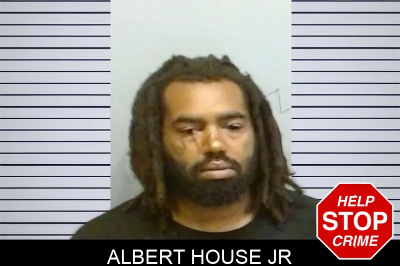 Albert House Jr mugshot