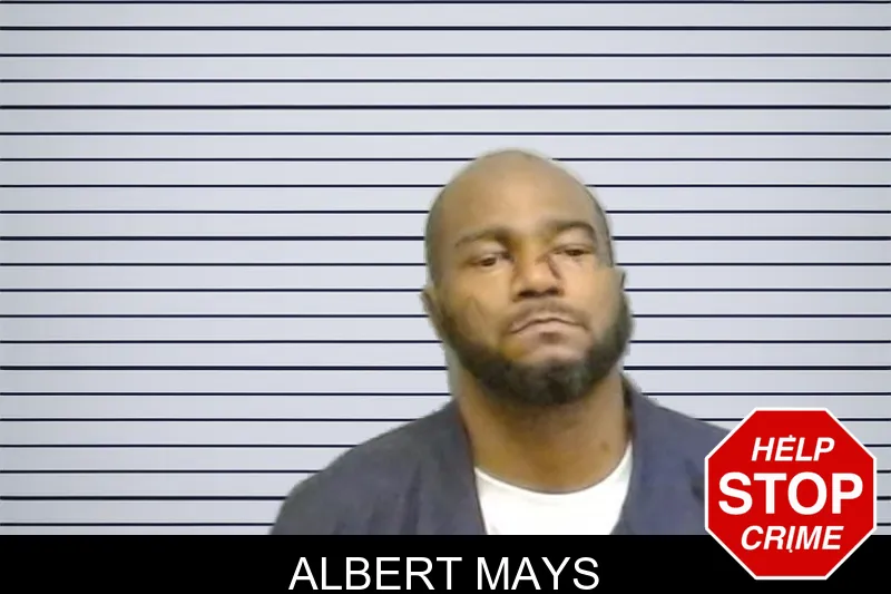 Albert Mays mugshot
