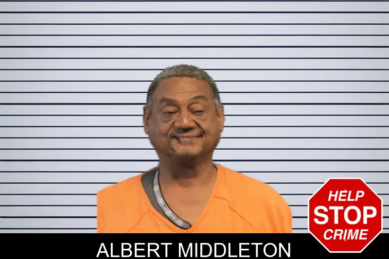 Albert Middleton mugshot