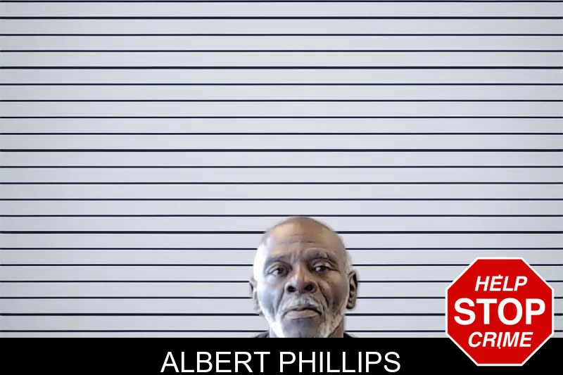 Albert Phillips mugshot