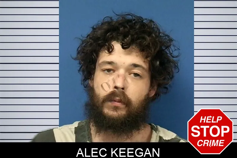 Alec Keegan mugshot