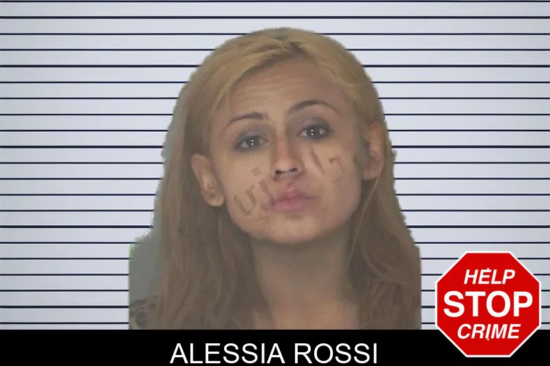 Alessia Rossi mugshot