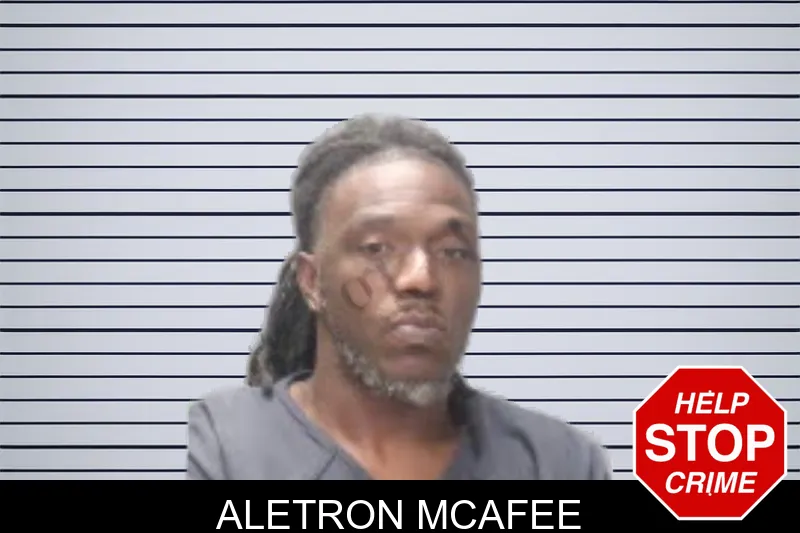 Aletron McAfee mugshot