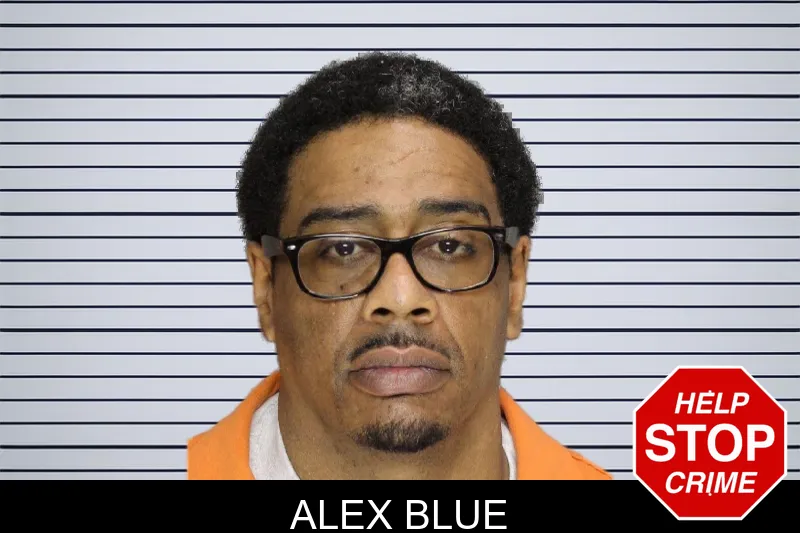 Alex Blue mugshot
