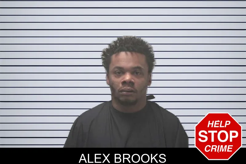 Alex Brooks mugshot