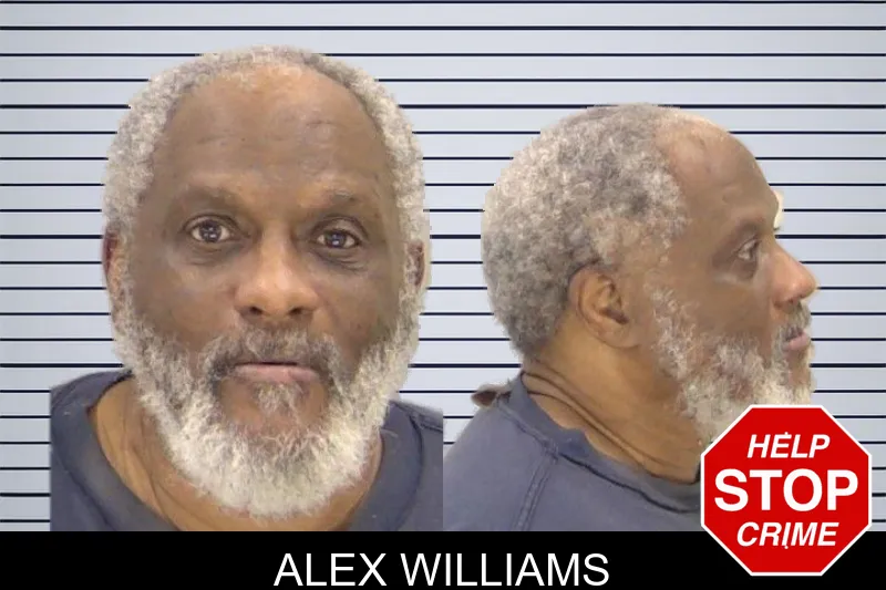 Alex Williams mugshot
