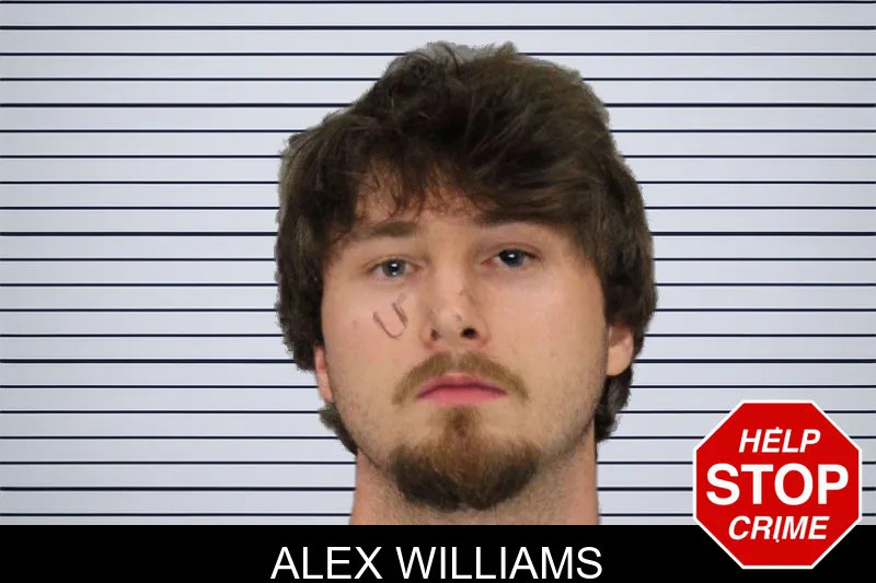 Alex Williams mugshot