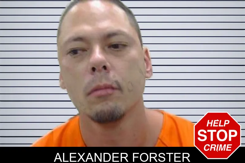 Alexander Forster mugshot