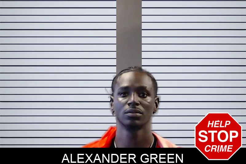 Alexander Green mugshot