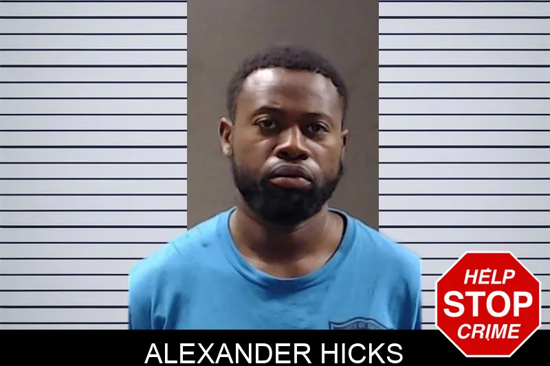 Alexander Hicks mugshot