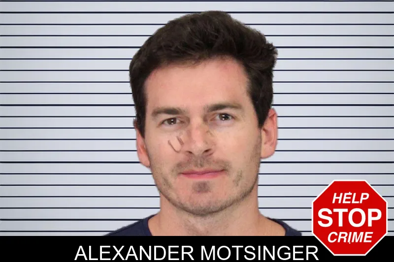 Alexander Motsinger mugshot