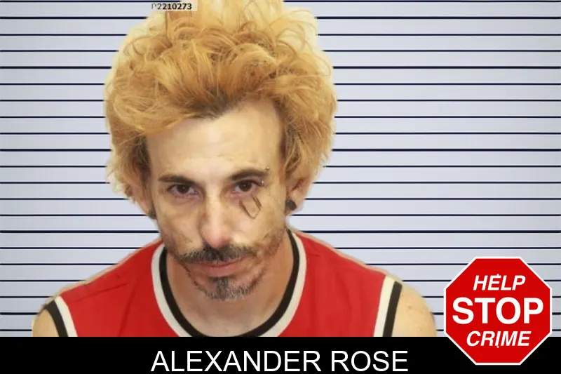 Alexander Rose mugshot – Chatham County , Georgia Alexander Rose mugshot