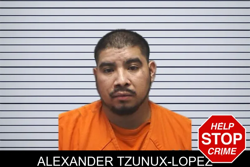 Alexander Tzunux-Lopez mugshot