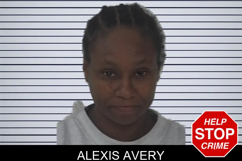Alexis Avery mugshot