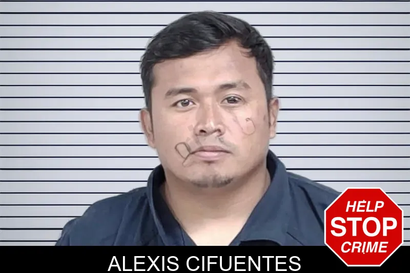 Alexis Cifuentes mugshot