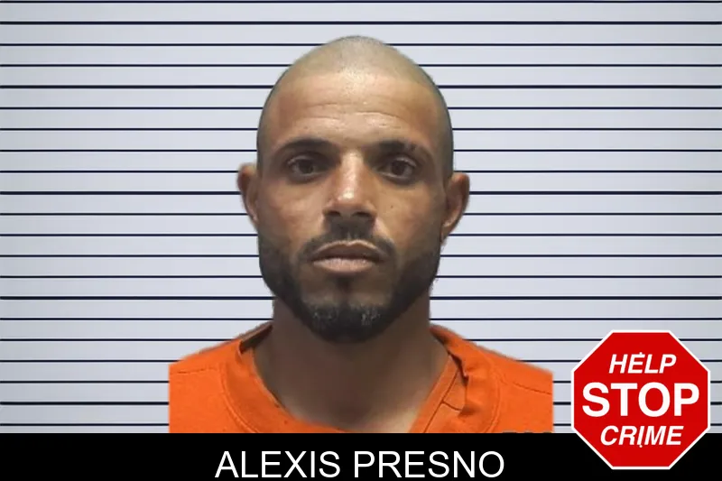 Alexis Presno mugshot