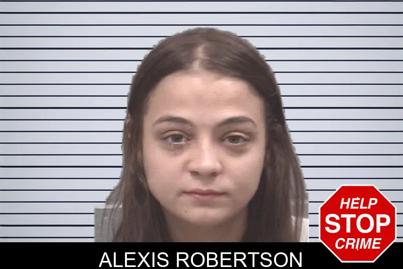 Alexis Robertson mugshot